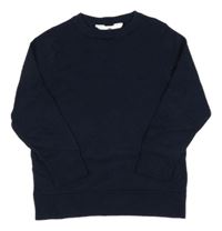 Tmavomodrý sveter H&M