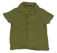 Khaki mušelínová košile Primark