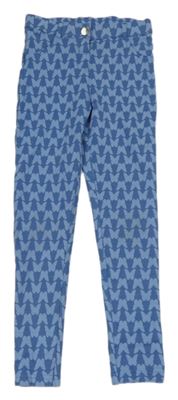 Modré tregíny s motýly Dunnes