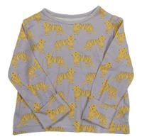 Lila triko s tygry George