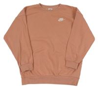 Staroružová mikina s logom Nike