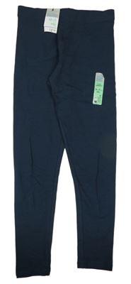 Nové - Tmavomodré legíny Primark