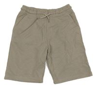 Béžové teplákové kraťasy Next