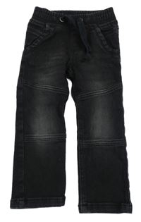 Čierne teplákové rifle Lupilu