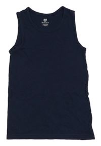 Tmavomodré tielko H&M