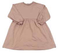 Starorůžové teplákové šaty Primark