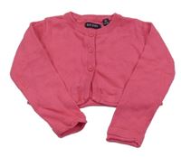 Ružový prepínaci crop sveter Blue Seven