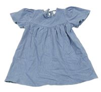 Svetlomodré rifľové šaty H&M