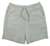 Sivé teplákové kraťasy Primark