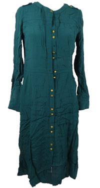 Dámské tmavozelené košilové šaty Boden 