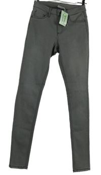 Nové - Dámské šedé skinny rifle Kaffe 