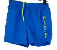 Pánské safírové plážové kraťasy s logem Nabaiji 