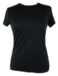 Dámské černé sportovní funkční tričko Viewsport 