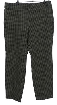 Dámske čierno-sivé vzorované nohavice C&A
