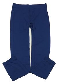 Tmavomodré spodné funkčné legíny