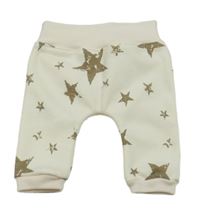 Smotanové tepláky s hviezdami