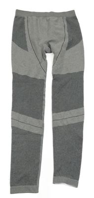 Sivo-čierne spodné funkčné legíny Crivit