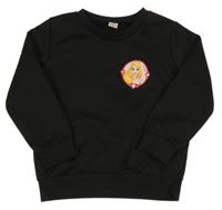 Čierna mikina s Barbie