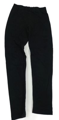 Čierne zateplené legíny H&M