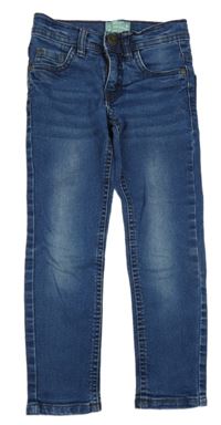 Tmavomodré skinny rifle Alive