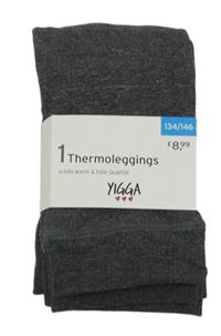 Nové - Šedé thermo punčocháče s postavičkou