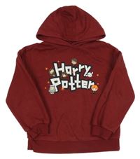 Vínová mikina Harry Potter s kapucňou Primark