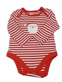 Červeno-bílé pruhované body se Santou Nutmeg