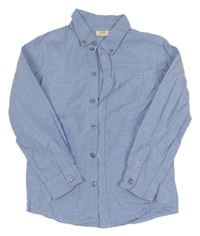 Světlemodrá melírovaná košile 