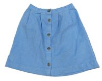 Modrá menšestrová prepínaci sukňa H&M