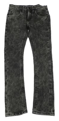 Čierne plesňové skinny rifle C&A