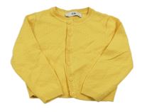 Žltý prepínaci sveter so vzorom C&A