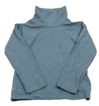 Modré melírované triko s rolákem George 