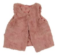 Ružová kožušinová vesta So Cute