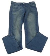 Tmavomodré rifle Benetton