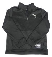 Černá sportovní mikina s logem Puma