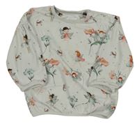 Světlešedá pyžamová mikina s vílami Next