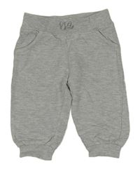 Sivé melírované tepláky s mašličkou C&A