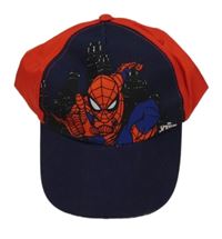 Tmavomodro-červená kšiltovka se Spider-manem MARVEL