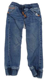 Modré cuff teplákové rifle F&F