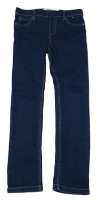 Tmavomodré rifľové džegíny Denim Co.