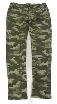 Army plátěné skinny kalhot C&A