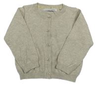 Béžový melírovaný prepínaci sveter Next