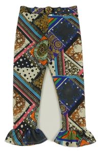 Barevné vzorované tregíny River Island