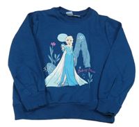 Petrolejová mikina s Elsou Disney