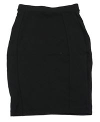 Čierna púzdrová sukňa Matalan