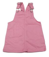 Ružové rifľové na traké šaty s volánikmi Primark