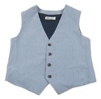 Svetlomodrá spoločenská vesta H&M