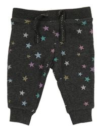 Tmavosivé tepláky s hviezdičkami Primark