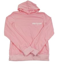 Ružová ľahká mikina s nápisom