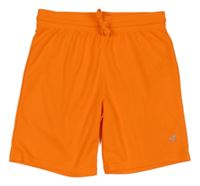 Neónově oranžové športové kraťasy Primark